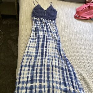 Womens tye-dye dress